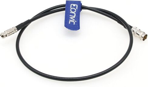 High-Density Micro HD-BNC Male to Standard BNC Female HD-SDI Cable for Blackmagic Design Blackmagic BMCC/BMPCC Video Assist (60CM) in Kuwait