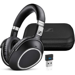 Sennheiser MB 660 UC (507092) - Dual-Connectivity, Wireless, Bluetooth, Foldable, Adaptive ANC Over-Ear Headset | For Desk/Mobile Phone & Softphone/PC Connection | UC Platform Compatibility (Black)