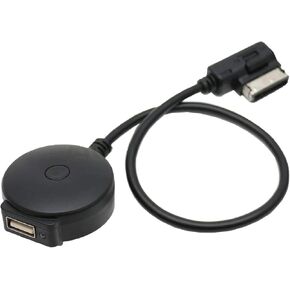 Bluetooth AUX Receiver Cable Adapter for VW Audi A4 A5 A6 Q5 Q7 After 2009 Audio Media Input AMI MDI Interface 3G