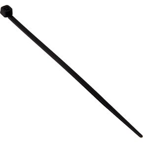 InstallerParts 4" Nylon Cable Zip Ties (100 Pack)- Light Duty Industrial Grade Wire Ties 18 Pounds - Plastic Clear Cable Tie Mount - Tie Wraps Perfect for Organizing Wires, Home, Office Use
