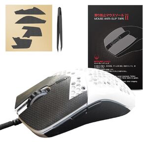 Hotline Games HOTLINEGAMES 2.0 Anti Slip Mouse Grip Tape Compatible with Model O Wired/Model O Wireless Gaming Mouse Skins,Sweat Resistant,Cut to Fit,Easy to Apply,Professional Mice Upgrade