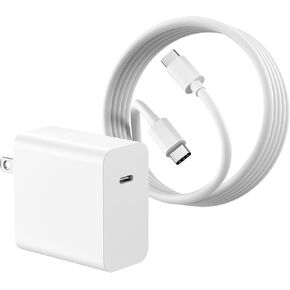 KIWI design 45W USB-C Super Fast Charger Compatible with Meta Quest 3/Quest 2/Pro/Pico 4, VR Adapter with 5FT USB C Cable
