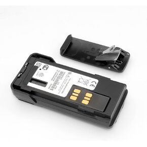 NNTN8560A battery Replacement [Upgraded] for Motorola XPR3300 XPR3300e MotoTRBO AAH02JDC9JA2AN AAH02RDC9VA1AN Battery AAH02RDC9JA2AN Battery PMNN4491 Battery PMNN4409 Battery With Belt Clip