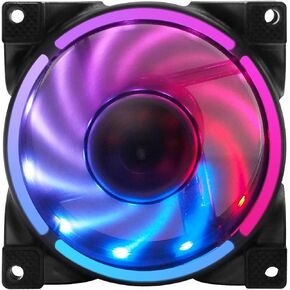 Dpofirs ARGB PC Fan 80mm PWM Fan PC RGB Fan, PC PWM ARGB Fan, ARGB Case Cooler Fan, up to 2500rpm Cooling Fan, PWM Silent Computer Fan