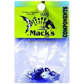 Mack'S Lure Herring Nose Clip Silver 10 Pk Fishing Products