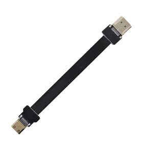 xiwai CYFPV Mini HDMI Male to HDMI Male FPC Flat Cable 1080P for FPV HDTV Multicopter Aerial Photography (0.1M)