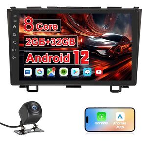 مجموعة أدوات راديو ستيريو للسيارة لسيارة Toyota Camry 2012 2013 2014، CarPlay Android Auto، 8 Core 10.1 بوصة IPS تعمل باللمس، GPS، بلوتوث، 5G WiFi، كاميرا احتياطية