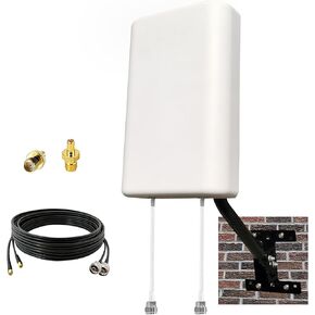 SignalPlus 2x2 MIMO Antenna for T Mobile Home Internet, Outdoor 4G LTE Directional Antenna for Modem/Router