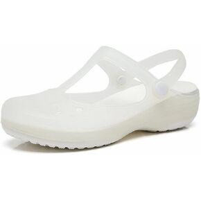 Plus Size 10 Women's Shoes Hollow Sandals Beach Shoes Summer Sandals Slippers Jelly Shoes Closed Toe Shoes Thick Bottom Shoes Sponge Cake Shoes
