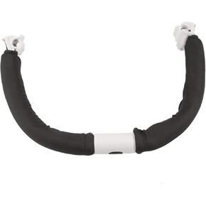 Zerone Universal Stroller Bumper Bar, Grab Handle Armrest Bumper Bar for Adjustable Baby Stroller Armrest Bumper Bar(Black)
