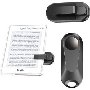 RF Remote Control Page Turner for Kindle Paperwhite Accessories Kobo EReaders Reading Accessories for iPhone iPad Android Tablets Reading Novels Comics Remote Taking Photos