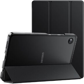 JETech Case for Samsung Galaxy Tab A9 8.7-Inch 2023, Slim Translucent Back Tri-Fold Folio Stand Protective Tablet Cover (Black)