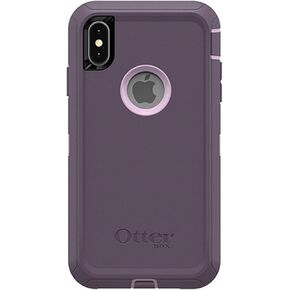 OtterBox Defender Series Case for iPhone Xs Max - Case Only - Non Retail Packaging - Purple Nebula