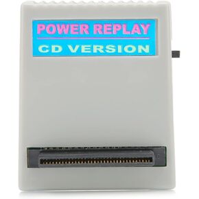Game Cheat Cartridge, Replacement Game Cheat Cartridge Game Console Cheat Cartridge Multifunction Replacement Power Replay Action Card for PS Game Console ABS Plastic Accessories