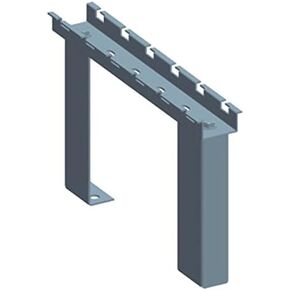 Quest Manufacturing Cable Tray Cabinet Top Stand, 12 in, Zinc in Saudi Arabia