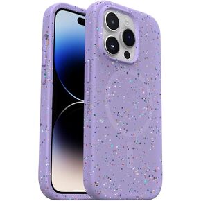 OtterBox iPhone 14 Pro Sustainable Series Case with MagSafe - CARNIVAL NIGHT (Black), Shockproof, Drop Proof, Ultra-Slim, Protective Case