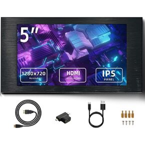 5 inch IPS Small Hdmi Monitor 1280 * 720 Mini LCD Screen Portable Display Monitor