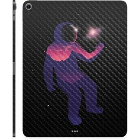 Carbon Fiber Tablet Skin Compatible with Apple iPad Air 13 (M2) 2024 - Astronaut - Premium 3M Vinyl Protective Wrap Decal Cover - Easy to Apply | Crafted in The USA by MightySkins