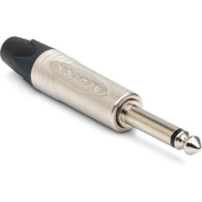 Neutrik NP2X 1/4" Professional Phone Plug, Nickel Shell and Contacts