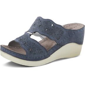 Flexus Women's Dreiser Slide Wedge Sandal