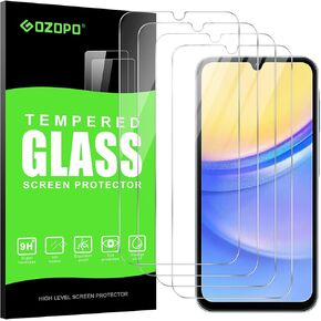 [4 Pack Screen Protector for Samsung Galaxy A53 5G / A52 / A52 5G / A51 / A51 5G / A51 5G UW (6.5inch) [Scratch Resistant] [Bubble Free] Tempered Glass Screen Film (A53 6.5inch)