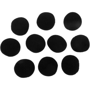 10pcs Memory Foam Earpads 40mm Headset Pad Soft Foam Speaker Foam 40mm Earbud 40mm Headset Ear Covers Replacement Ear Cushions Headphones Ear Pads Cushion Cover Earphone