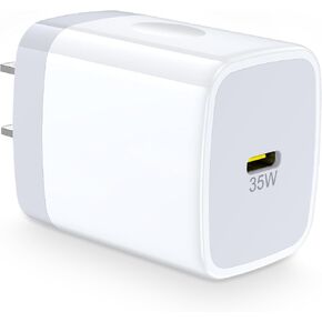 35W Samsung A15 5G Super Fast Type C Charger Block for Samsung Galaxy A55 A35 A14 5G A54 A34 A33 A24 A23 S24 S23 Ultra iPhone 15 14 13 12 Pro Max,PD 3.0 Wall Charger USB C Box Charging Cube Brick Plug