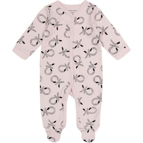 Calvin Klein baby-girls Footed Coverall