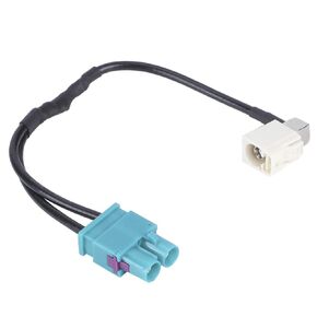 rcd330 fakra-2 to 1 MIB Antenna Adapter G FAKRA Radio for RCD330G RCD330 RCN210 RCD510 Fit for Desay
