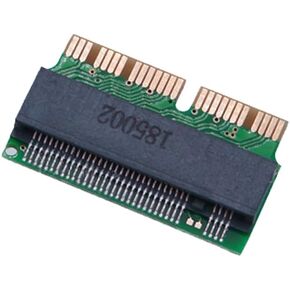 M.2 NVMe SSD Adapter Card Compatible with MacBook Air A1465/A1466 (2013-2015), MacBook Pro A1398/A1502 (2013-2017), Mac Pro ME253, and iMac A1419 - for 2280 M.2 NVMe SSD Conversion.