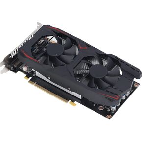 550 TI Graphics Card, 1.5GB GDDR5 192 BIT, DVI VGA Output, PCI Dual Fan Low Noise Desktop Computer Gaming Graphics Card for Home Office