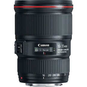 Canon EF 16-35mm f/4L is USM Lens (Renewed)