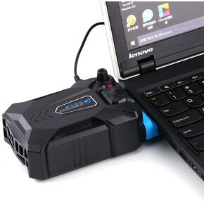 Laptop Cooler, Air Extracting Laptop Cooling with Vacuum Fan - USB Powered, Wind Control, Low-Noise, Portable Radiators,CPU Cooler, Fan Heat Sink for Notebook