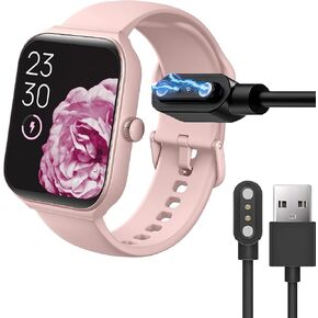 Compatible with TOOBUR IDW16 Smart Watch Charger, Magnetic USB Charging Cable Replacement Charger Compatible for TOOBUR IDW16 1.95" Smart Watch/IDW16 1.95" Smart Watch/Faweio IDW16 1.95" Smart Watch/Quican IDW16 Smart Watch