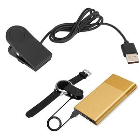 Charger for Garmin Fenix , 3.3 ft Smart Watch Charger, Replacement USB Fast Charging Clip Cable for Smart Band, 5V 1A