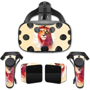 MightySkins Skin Compatible with HTC Vive Full Coverage - Gym Lion | Protective, Durable, and Unique Vinyl Decal wrap Cover | Easy to Apply, Remove, and Change Styles | Made in The USA
