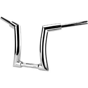 14" Rise Ape Hanger Handlebar 2" Fat 1.25" Clamp Motorcycle Meathook Handle Bar Replacement for Harley Softail Slim FL Dyna Touring Sportster