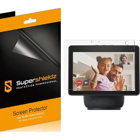 Supershieldz (3 Pack) Designed for Echo Show 10 (10.1 inch, 3rd Generation) Screen Protector, High Definition Clear Shield (PET)