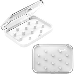 SpinFit Tip Pod - Storage Box for Ear Tips - Extra Transparent and Thick Material (PC)