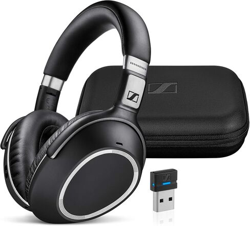 Sennheiser MB 660 UC (507092) - Dual-Connectivity, Wireless, Bluetooth, Foldable, Adaptive ANC Over-Ear Headset | For Desk/Mobile Phone & Softphone/PC Connection | UC Platform Compatibility (Black) in Saudi Arabia
