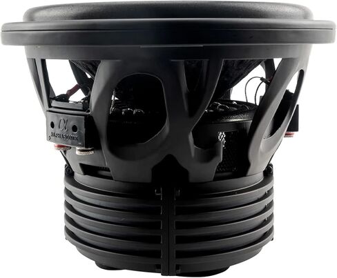 Alphasonik DSW510 Dynamis 500 Series 10 "2100 واط بحد أقصى / 700 واط RMS مزدوج 4 أوم مضخم صوت للسيارة سلة من الألومنيوم المصبوب مع مغناطيس مزدوج مكدس من ألياف الكربون المخروطية حلقات تبريد نظام مكبر الصوت الفرعي in Saudi Arabia