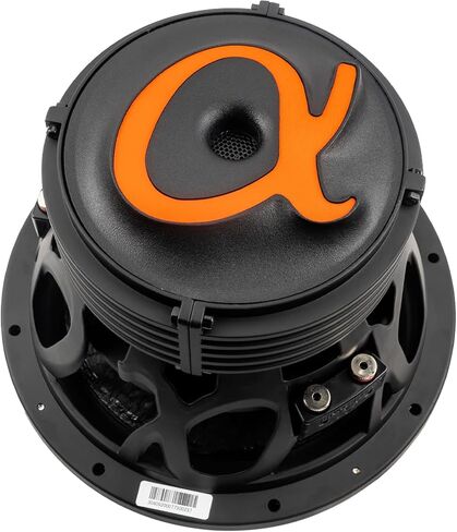 Alphasonik DSW510 Dynamis 500 Series 10 "2100 واط بحد أقصى / 700 واط RMS مزدوج 4 أوم مضخم صوت للسيارة سلة من الألومنيوم المصبوب مع مغناطيس مزدوج مكدس من ألياف الكربون المخروطية حلقات تبريد نظام مكبر الصوت الفرعي in Saudi Arabia