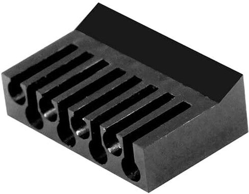 Standard Shielded (External Ground) Cat6/6a RJ45 Modular Plugs with Bar45 Load Bar - Green Tint, 50-Pieces/Jar, 3 Prong Pin Design - S45-1150 in Saudi Arabia