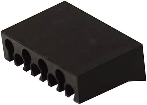 Standard Shielded (External Ground) Cat6/6a RJ45 Modular Plugs with Bar45 Load Bar - Green Tint, 50-Pieces/Jar, 3 Prong Pin Design - S45-1150 in Saudi Arabia