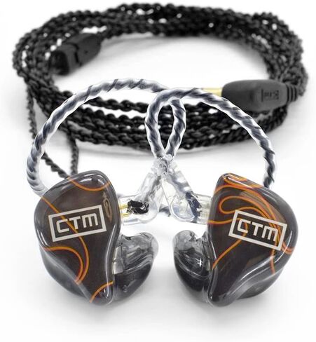 CTM Standard Black Cable, HiFi Audio 2 Pin Connector Standard 50' Inch Black Cable, HiFi Audio 2 Pin Connector in Saudi Arabia