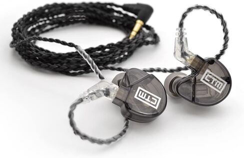CTM Standard Black Cable, HiFi Audio 2 Pin Connector Standard 50' Inch Black Cable, HiFi Audio 2 Pin Connector in Saudi Arabia