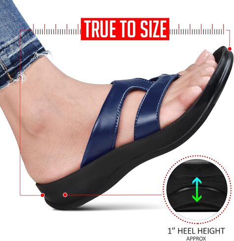 AEROTHOTIC Comfortable Arch Support Flip Flops for Women Orthotic Thong Sandals in Saudi Arabia