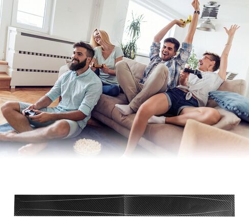 للجلد الأوسط لوحدة التحكم PS5، وفيلم الشريط الأوسط للجزء الأوسط المضيف لمضيف إصدار محرك الأقراص الضوئية PS5، ومقاوم للخدش (ألياف الكربون الأسود) in Saudi Arabia