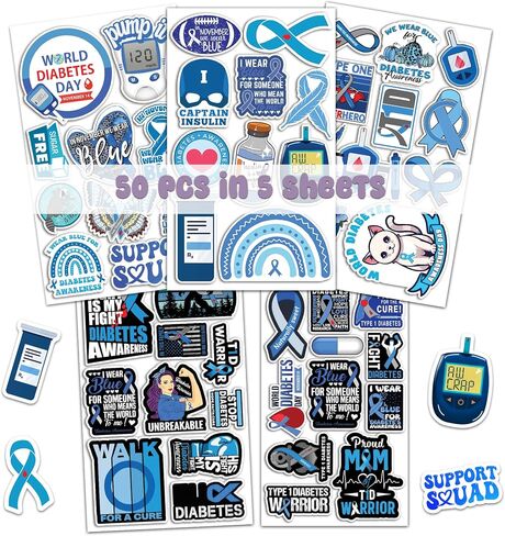 50 PCS Alzheimers Sticker Inspirational Vinyl Decals Waterproof Accessories Decorative Labels for Bicycle Laptop Bumper Truck Vehicle Bike Suitcases Water Bottle in Saudi Arabia