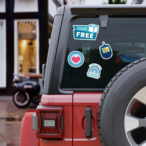 50 PCS Alzheimers Sticker Inspirational Vinyl Decals Waterproof Accessories Decorative Labels for Bicycle Laptop Bumper Truck Vehicle Bike Suitcases Water Bottle in Saudi Arabia